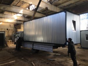 Доставка бытовки smartbox