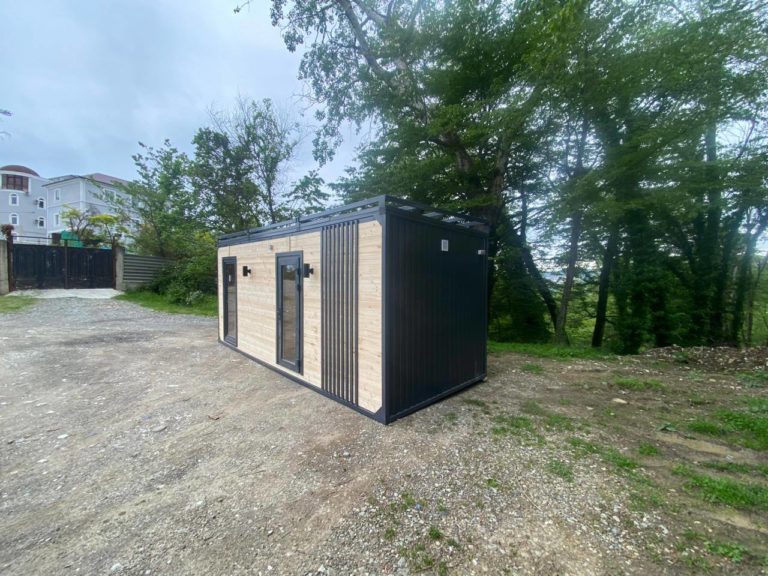 Бытовка металлическая в деревянной облицовки smartbox Краснодар